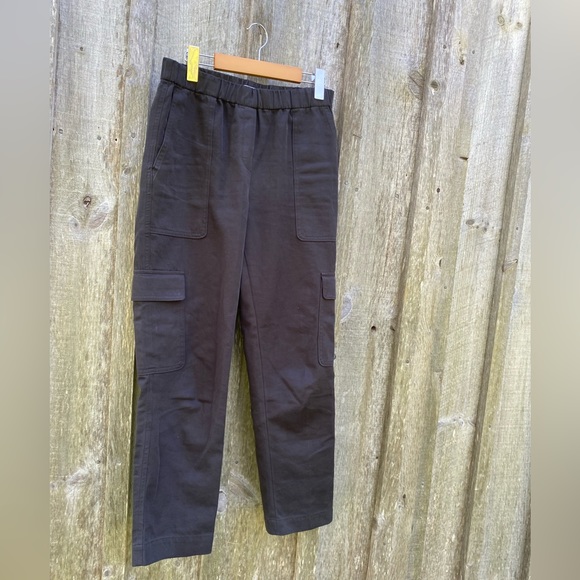 ARITZIA BABATON titan pant cargo straight leg black trousers size 4 - Picture 5 of 13